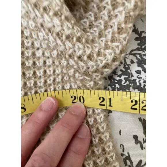 Fortune + Ivy Open Front Waffle Knit Cardigan Size Large Style 0290J3Q (P3) NWT - Picture 7 of 9